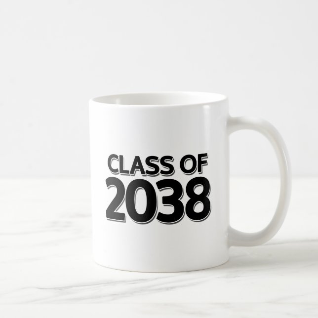 Taza De Café Clase de 2038 (Derecha)