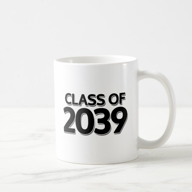 Taza De Café Clase de 2039 (Derecha)