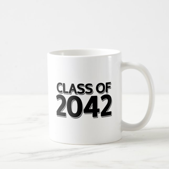 Taza De Café Clase de 2042 (Derecha)