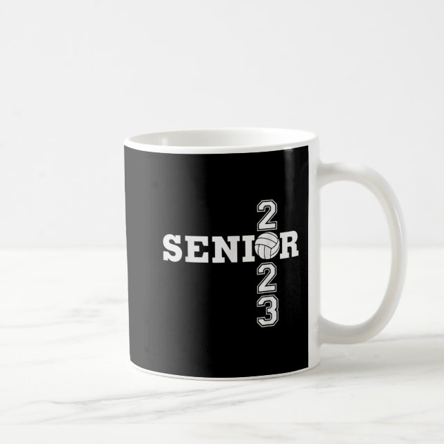 Taza De Café Clase de Chicas mayores de voleibol (Derecha)