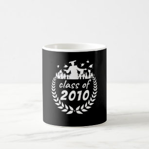 Taza De Café clase de diseño de graduación o reunión de 2010 po
