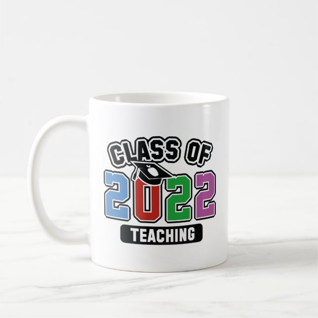 Taza De Café Clase De Enseñanza 2022 (Izquierda)