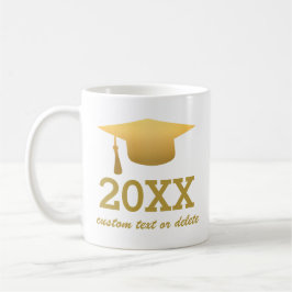 Taza De Café Clase de graduación de moda de Relieve metalizado