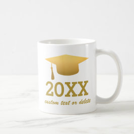 Taza De Café Clase de graduación de moda de Relieve metalizado 