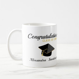 Taza De Café Clase de graduación Minimalista moderna de 2023