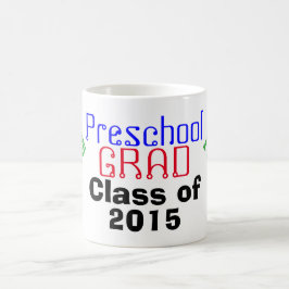 Taza De Café Clase de Graduación Preescolar de I lo hice!