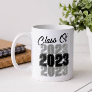 Taza De Café Clase de Graduación Retro