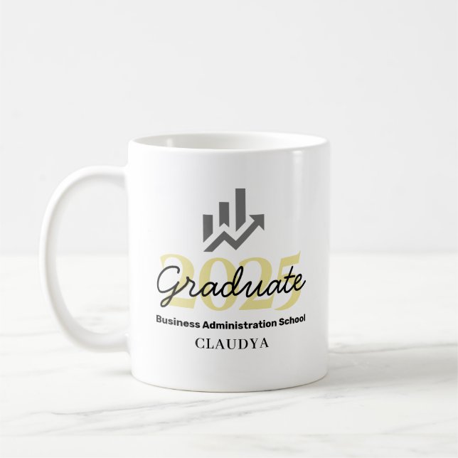 Taza De Café Clase de graduado de Administración de Empresas de (Izquierda)