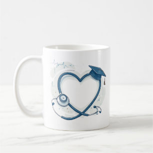 Taza De Café Clase de Graduados de Medicina Personalizados 2026
