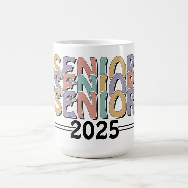 Taza De Café Clase de Mug Senior 2025 (Centro)