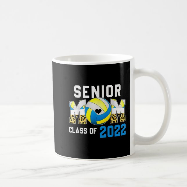 Taza De Café Clase De Voleibol De Madres Mayores De Le (Derecha)