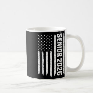 Taza De Café Clase Graduada De 2026 Bandera Americana De Ee. Uu
