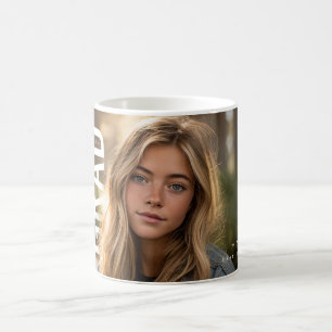 Taza De Café Clase moderna de graduación con estilo fotográfico