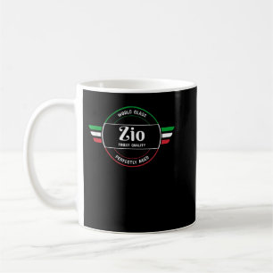 Taza De Café Clase Mundial Zio Orgullo italiano Tío Camisa