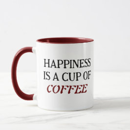 Taza De Café Clásica De Dos Tonos