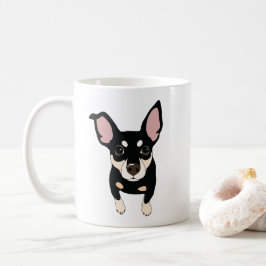 Taza de café clásica del amante mínimo del Pin