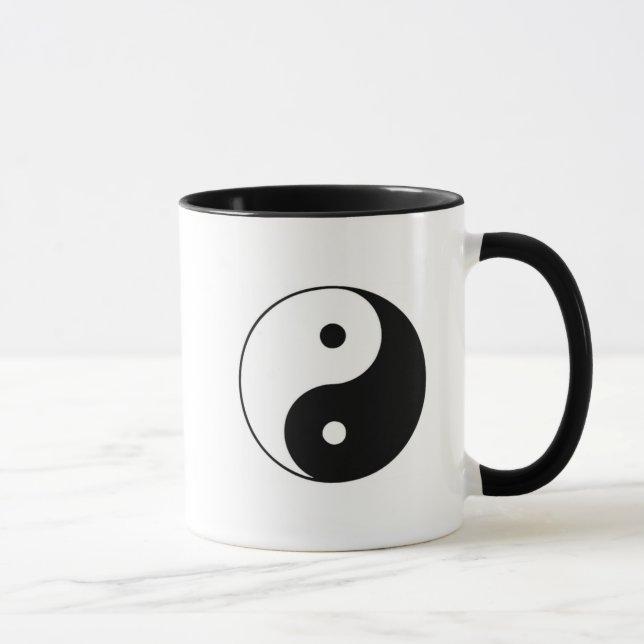 taza de café clásica del yin~yang (Derecha)