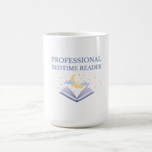 Taza de café clásica para lector profesional a la 