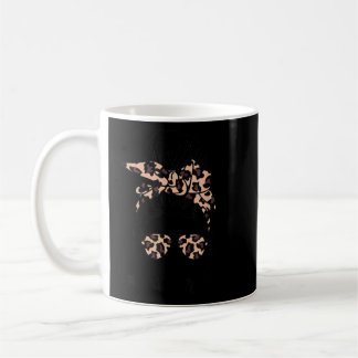 Taza De Café Clásica vida docente con leopardo desordenada madr