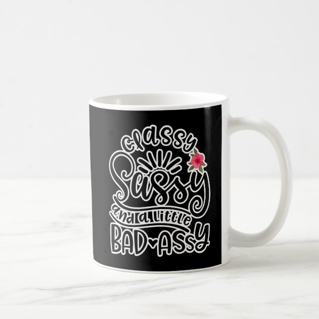 Taza De Café Clásicas Y Un Poco Malas Citas Sassy (Derecha)