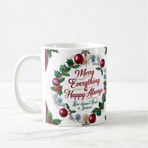 Taza De Café Clásico “Alegre Todo y Feliz Siempre”