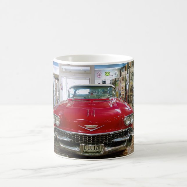 TAZA DE CAFÉ CLÁSICO ***CADILLAC*** 1958 MUG (Centro)