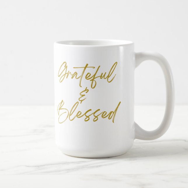 Taza De Café Clásico de 15 onzas de café Mug (Derecha)