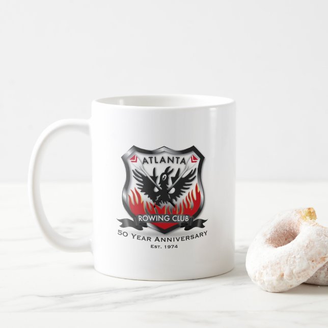Taza De Café Clásico de 50 años 11 oz (Con donut)