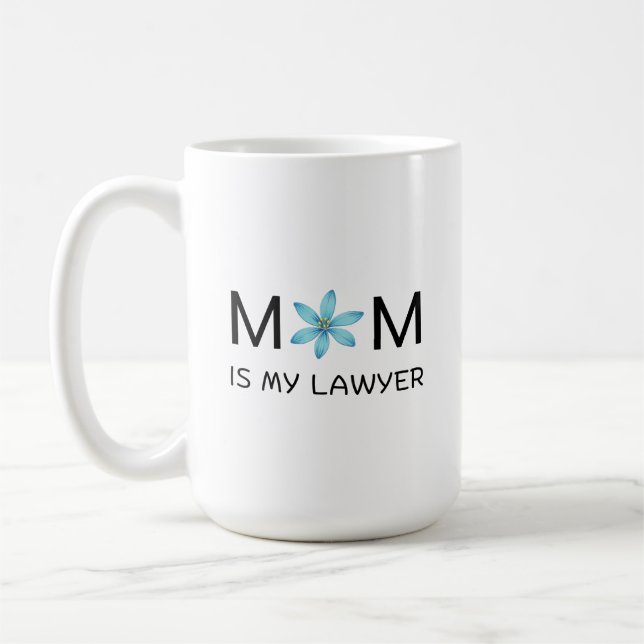 Taza De Café Clásico de diseño botánico estético (Izquierda)