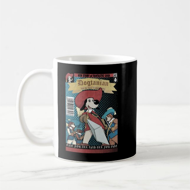 Taza De Café Clásico de Dogtania (Izquierda)