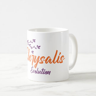 Taza De Café Clásico de evolución de crisálida