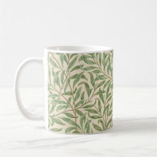 Taza De Café Clásico de Flor de Jardín de Rama de Sauce de Will