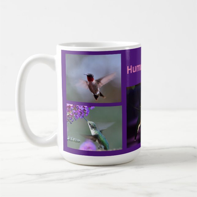 Taza De Café Clásico de Hummingbirds (Izquierda)