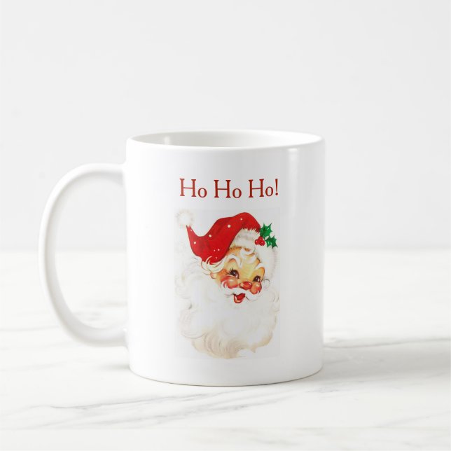 Taza De Café Clásico de Santa Claus (Izquierda)