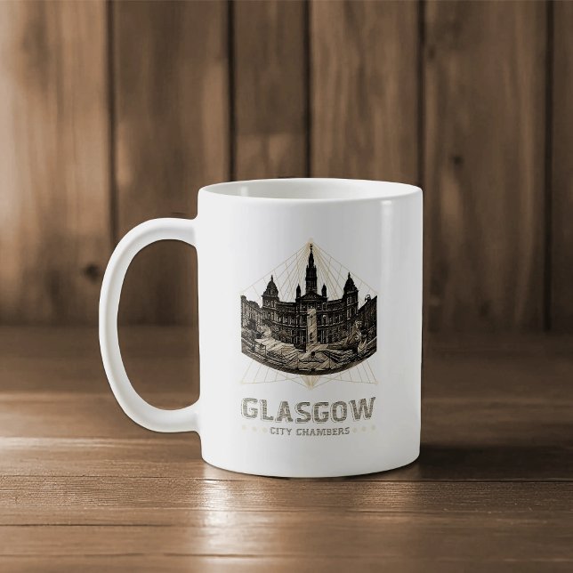 Taza De Café Clásico de vintage city chambers (Subido por el creador)