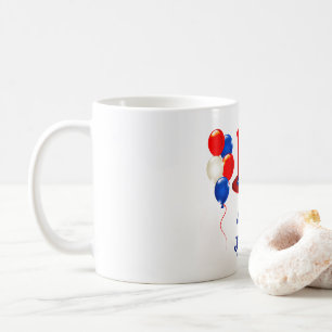 Taza De Café Clásico del Día de la Independencia del 4 de julio