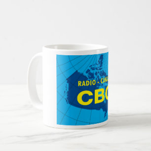 Taza De Café Clásico del logotipo CBC 1958