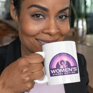 Taza De Café Clásico fango feminista sobre los derechos de la m