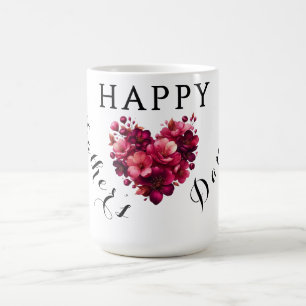 Taza De Café Clásico Feliz Día del Padre Café Mug