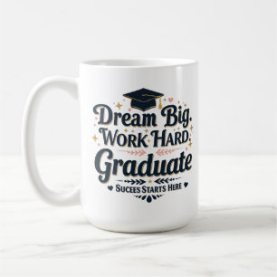 Taza De Café Clásico Gift Inspirador de 15 oz Sueño Grande