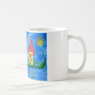 Taza De Café Clásico Ilustracion infantil Mug Blanco