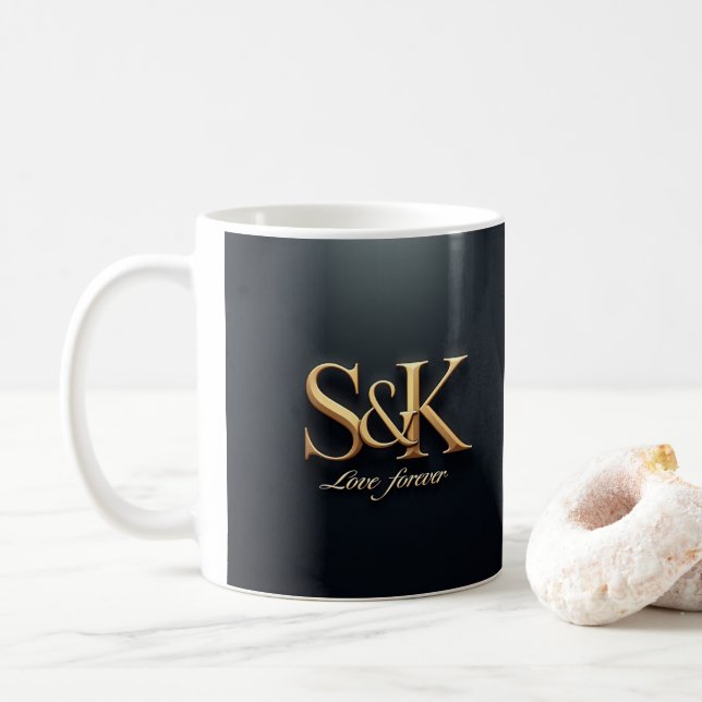 Taza De Café Clásico Mug, 11 oz. (Con donut)