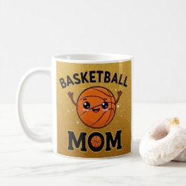 Taza De Café Clásico Mug de la Madre del Baloncesto