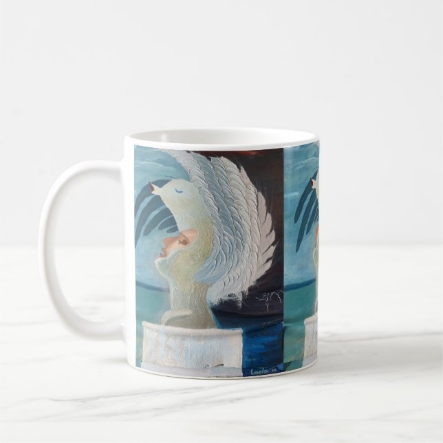 Taza De Café Clásico Mug - me encanta (Izquierda)
