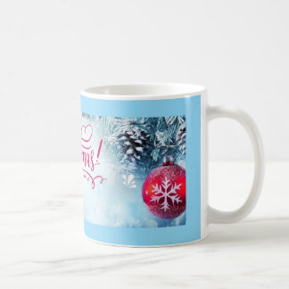 Taza De Café Clásico Mug Merry Christmas