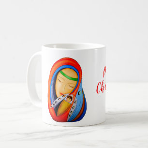 Taza De Café Clásico Mug Merry Christmas