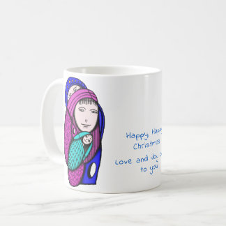 Taza De Café Clásico Mug Merry Christmas