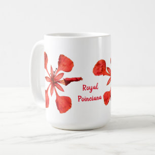 Taza De Café Clásico Mug Royal Poinciana