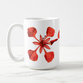 Taza De Café Clásico Mug Royal Poinciana
