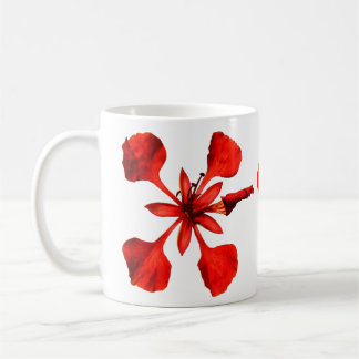 Taza De Café Clásico Mug Royal Poinciana